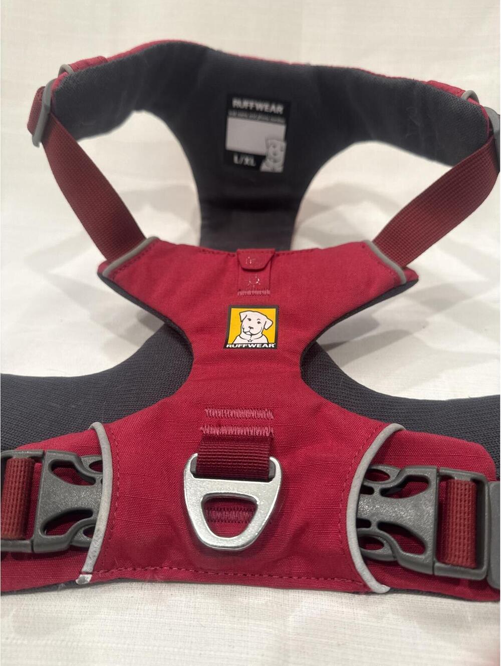 Ruffwear Red/Black Dog Harness Size L/XL